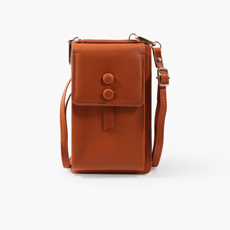 PU Leather Cell Phone Purse Bag Small Crossbody Bag Mini Messenger Bag Wallet Bag Shoulder Handbag
