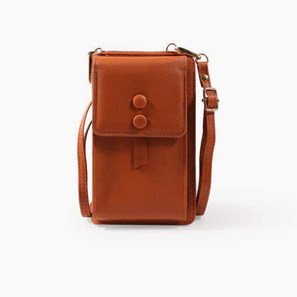 PU Leather Cell Phone Purse Bag Small Crossbody Bag Mini Messenger Bag Wallet Bag Shoulder Handbag