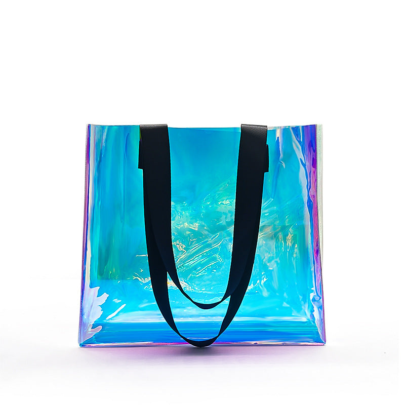 Iridescent Clear Blank Front