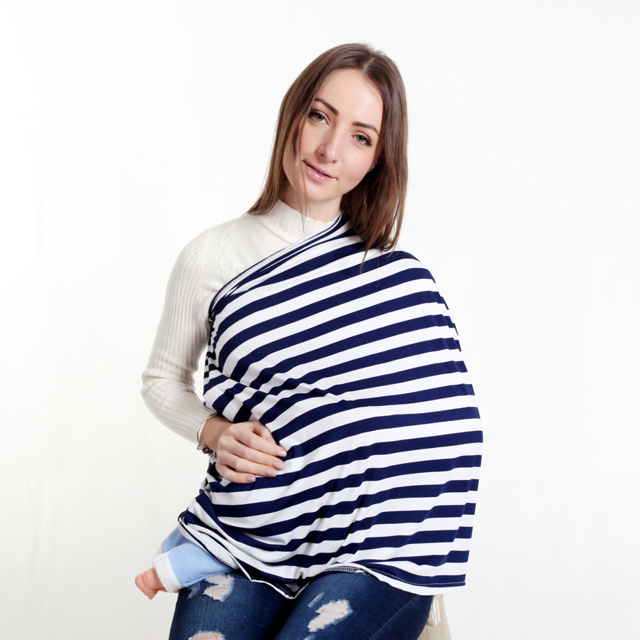 Cotton Breastfeeding Cover Full Color Baby Car Seat Cover