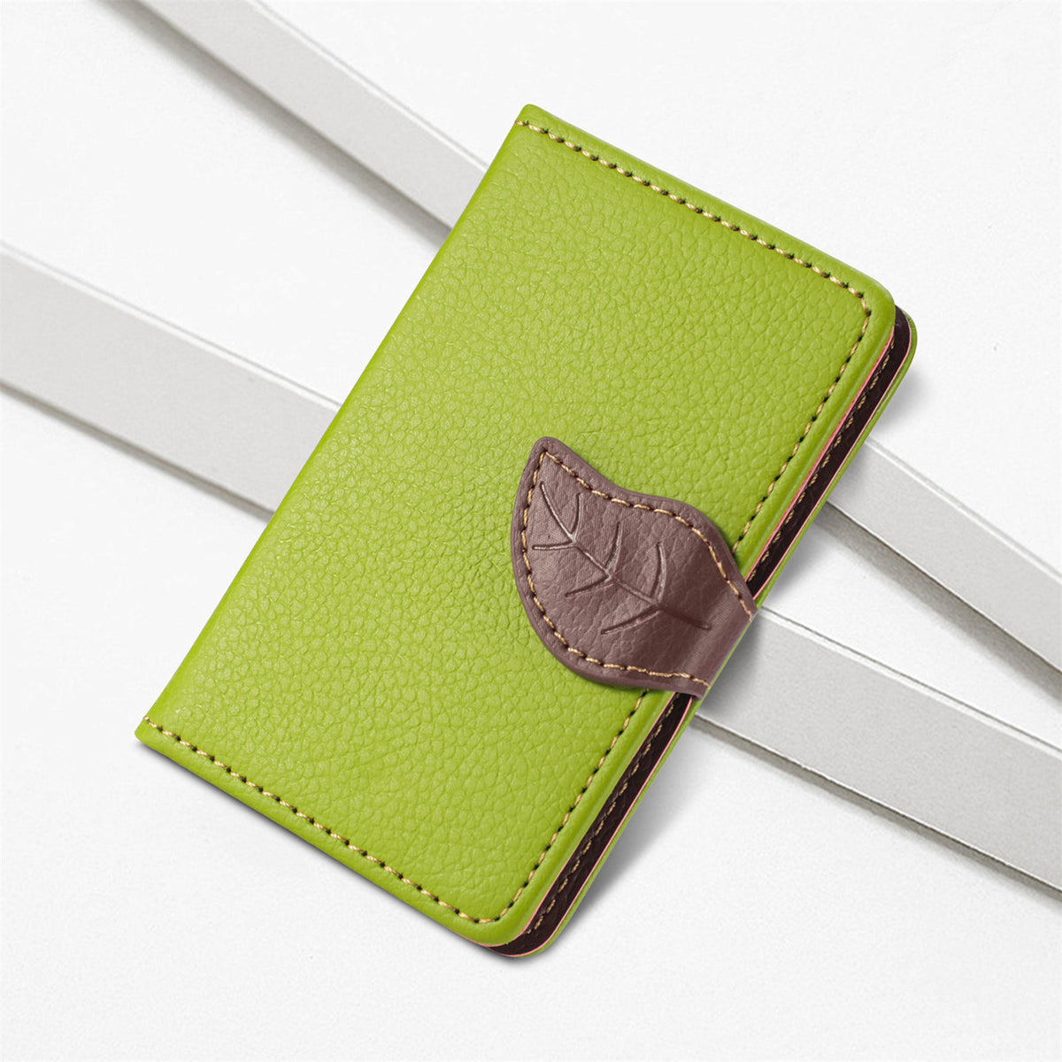 Stick-on Phone Wallet, Slim Expandable Credit Card Pocket