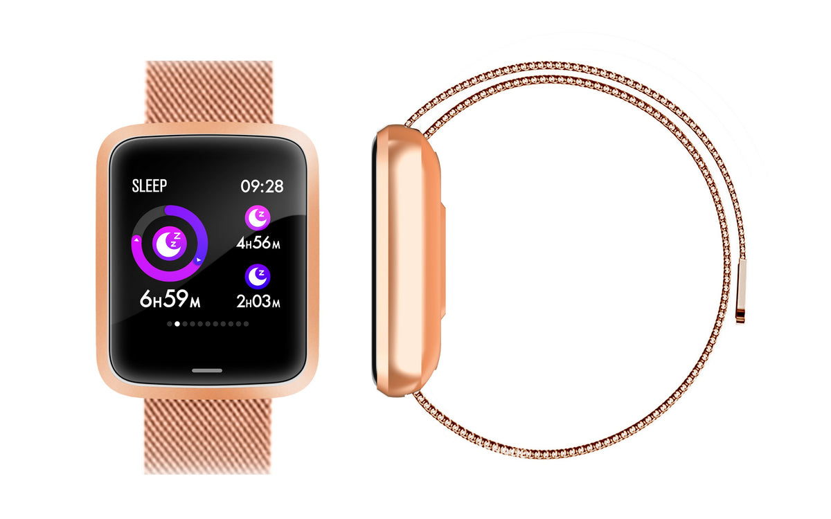 Access Control Unlock Function Metal Belt Smart Bracelet