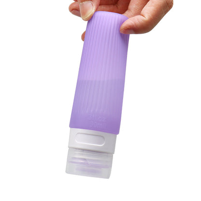 3 OZ Silicone Travel Cosmetics Split Bottles