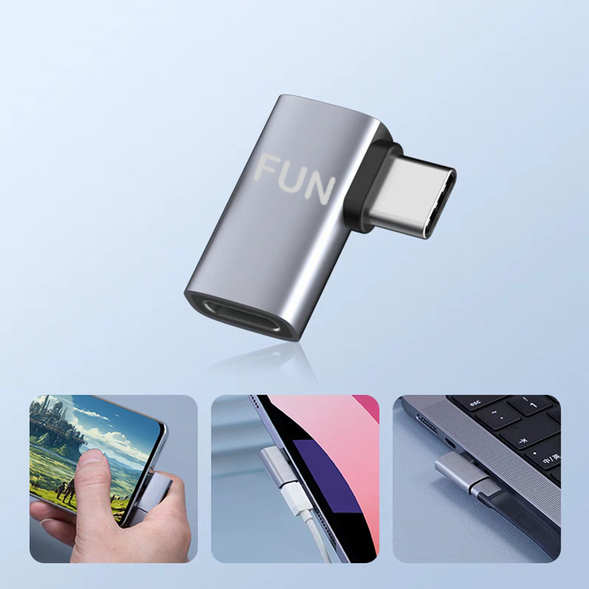Portable Right Angle Type-C Adapter #3