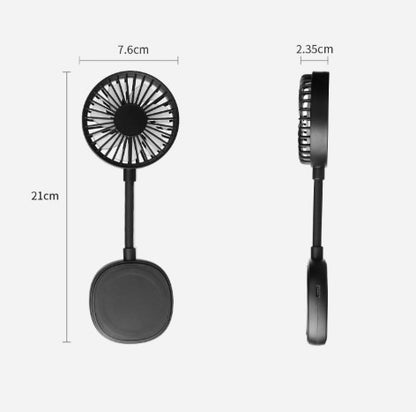 180° Rotatable Magnetic Portable Mini Fan W/ Holder