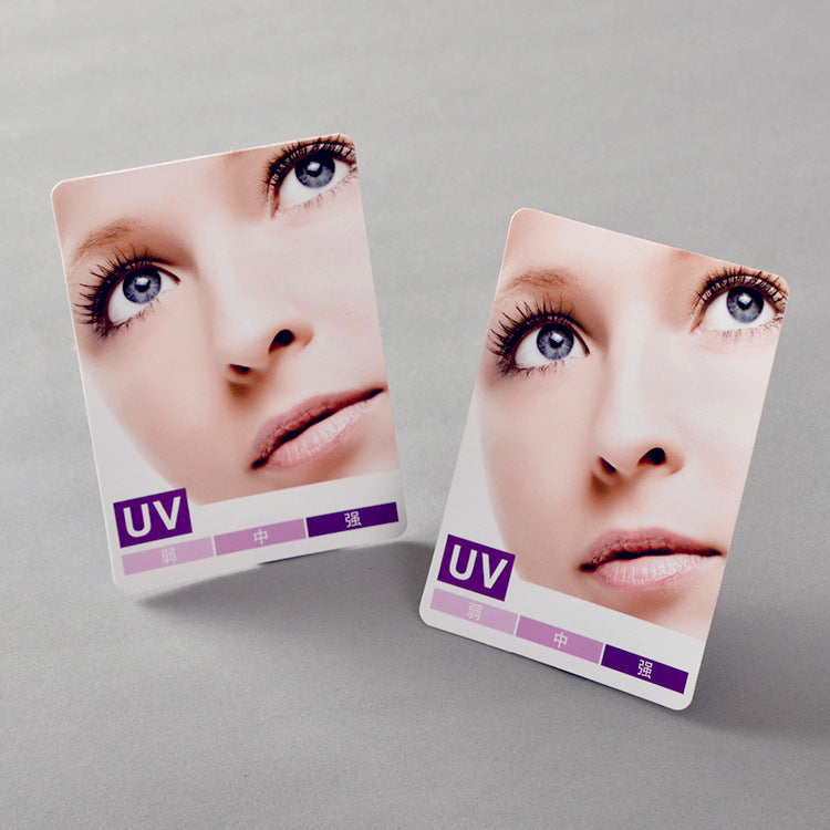UV Exposure Test Meter Card