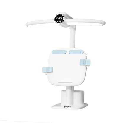 Desk Lamp with Adjustable Book Stand, Battery Operated Rechargeable Table Lamp