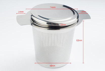 Double Handles Stainless Steel Tea Infuser