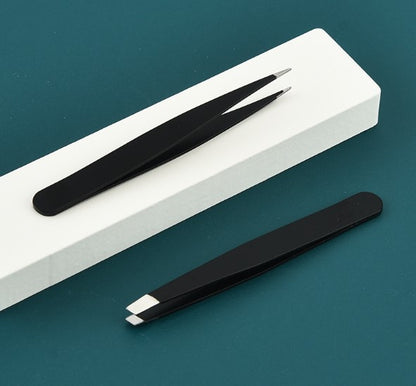 Stainless steel eyebrow tongs