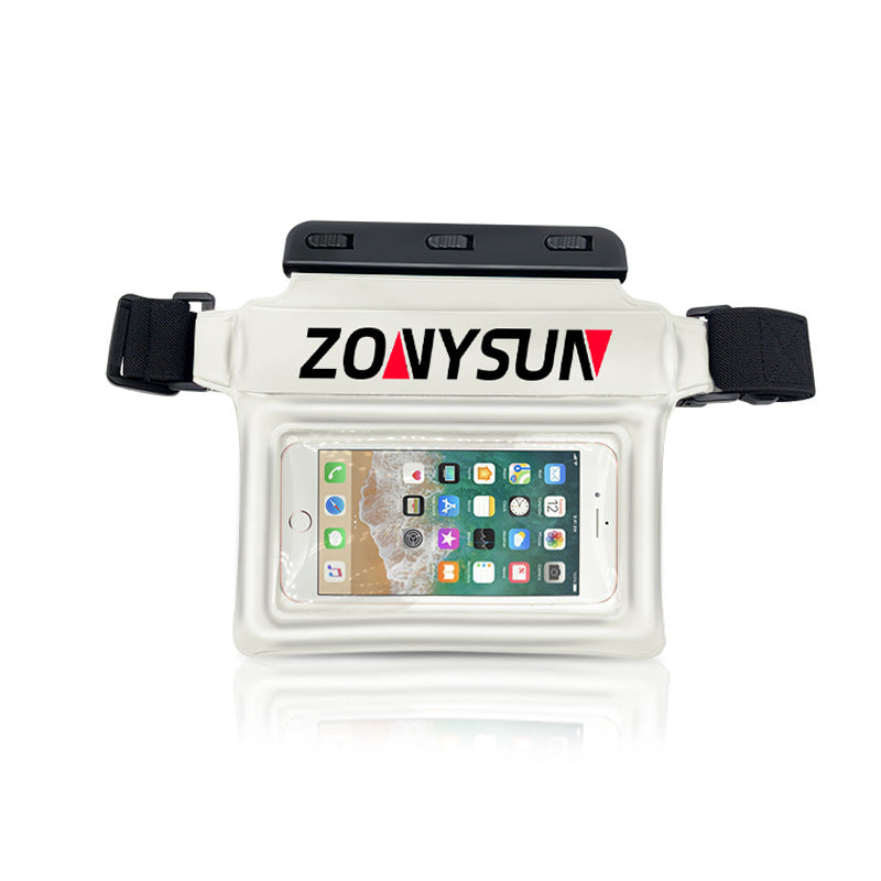Inflatable Float TPU Waterproof Waist Bag For Smart Phones
