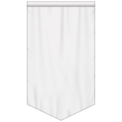 3' x 5' Single-Sided Banner With Backliner And V-Cut Bottom