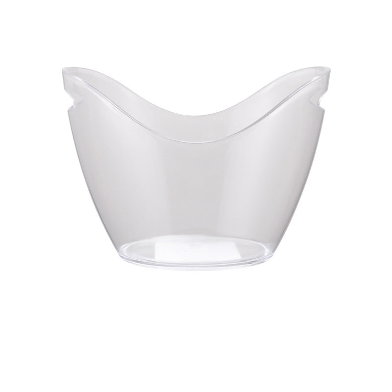 Plastic 6L Ice Bucket WIth Handle For Bar For Party