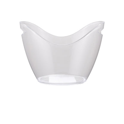 Plastic 6L Ice Bucket WIth Handle For Bar For Party