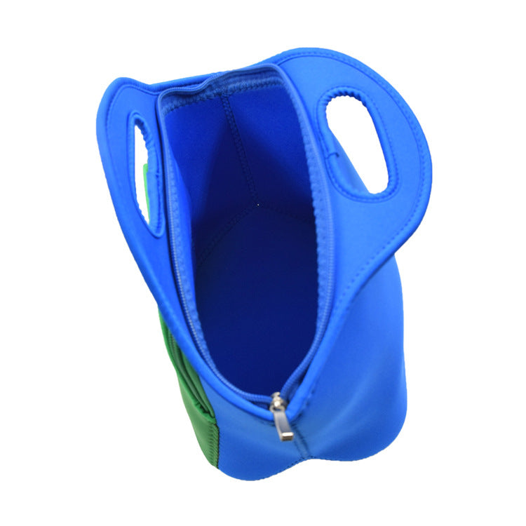 Neoprene Lunch Tote With Side Pocket