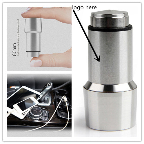 Dual Universal 5V 2.1A Aluminum Alloy Car USB Charger
