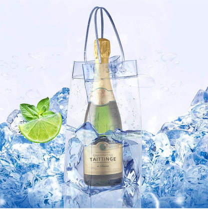 Collapsible Wine Cooler Icy Bag