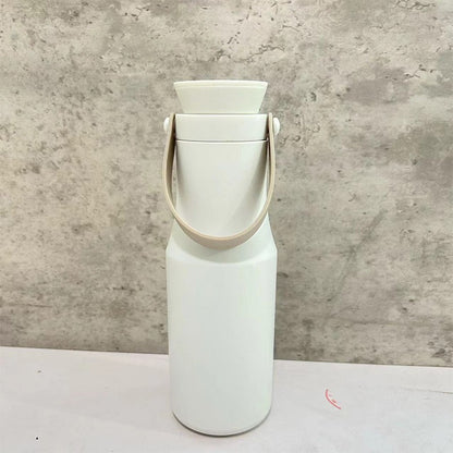 16 Oz Stainless Steel Water Cup With Handle