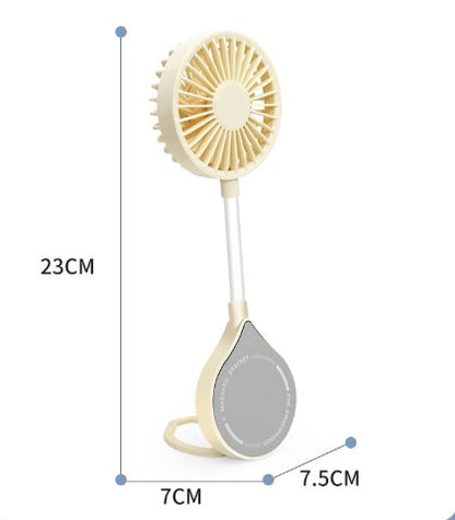 180° Rotatable Magnetic Portable Mini Fan W/ Holder