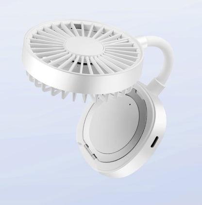 180° Rotatable Magnetic Portable Mini Fan W/ Holder