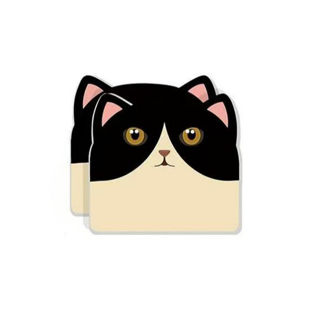 Custom 30 Sheets Paper Cute Cat Sticky Notes Memo Pad