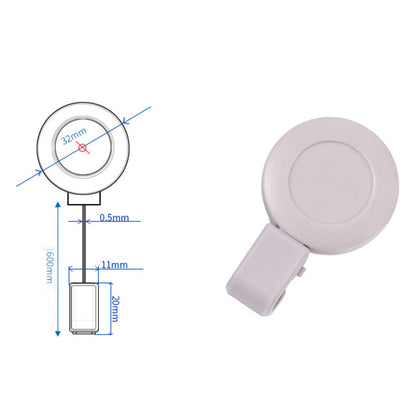Retractable Badges Holder for ID Card Keychain Whistles Lanyards