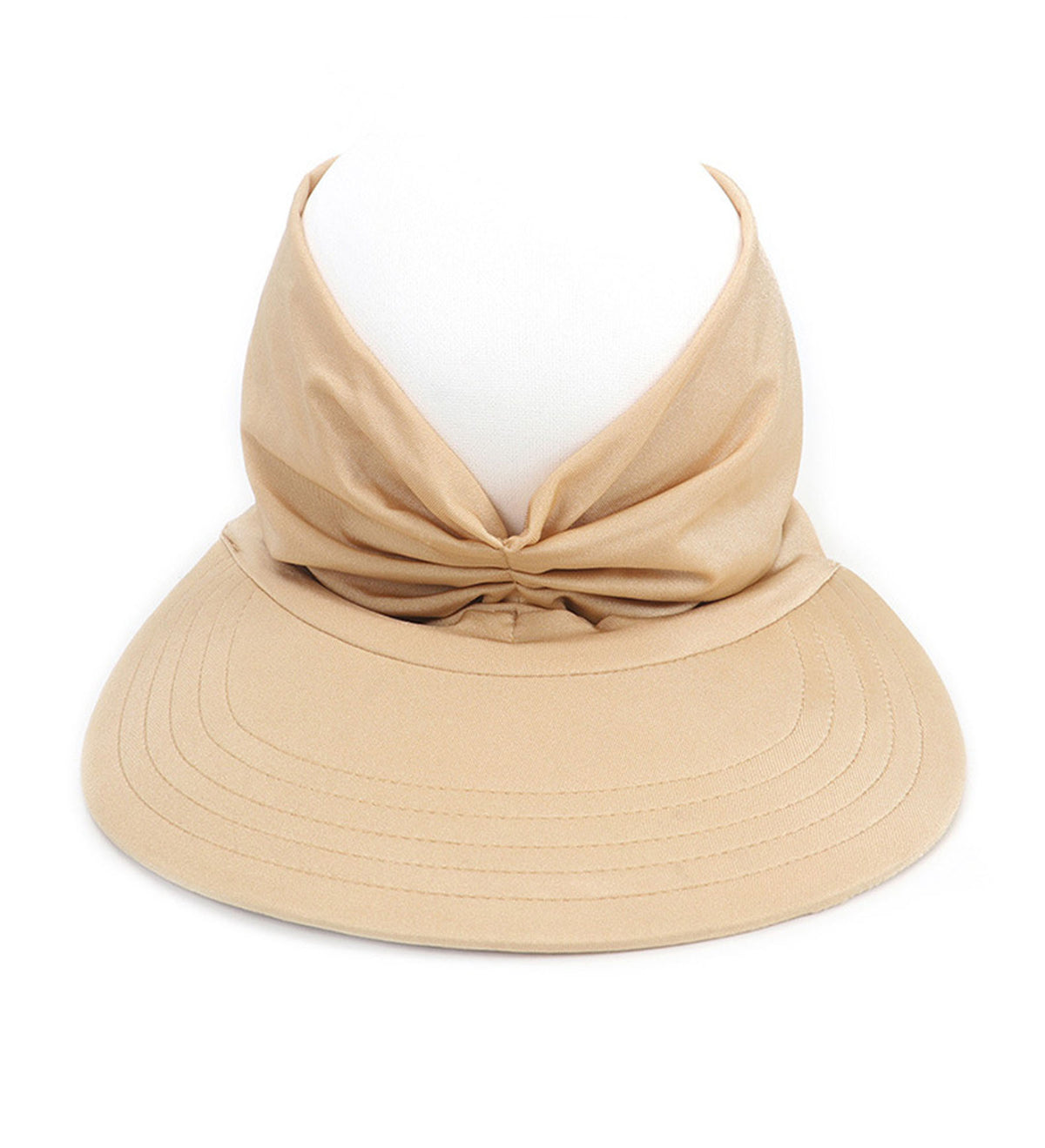 Womens Sun Visor Hat Wide Brim Summer Sun Hats UPF 50+ UV Protection Beach Hats Foldable Golf Visor