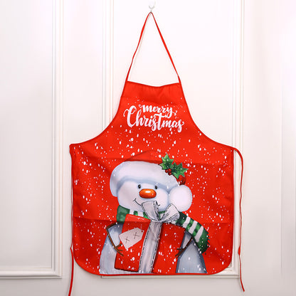 Polyester Christmas Kitchen Apron
