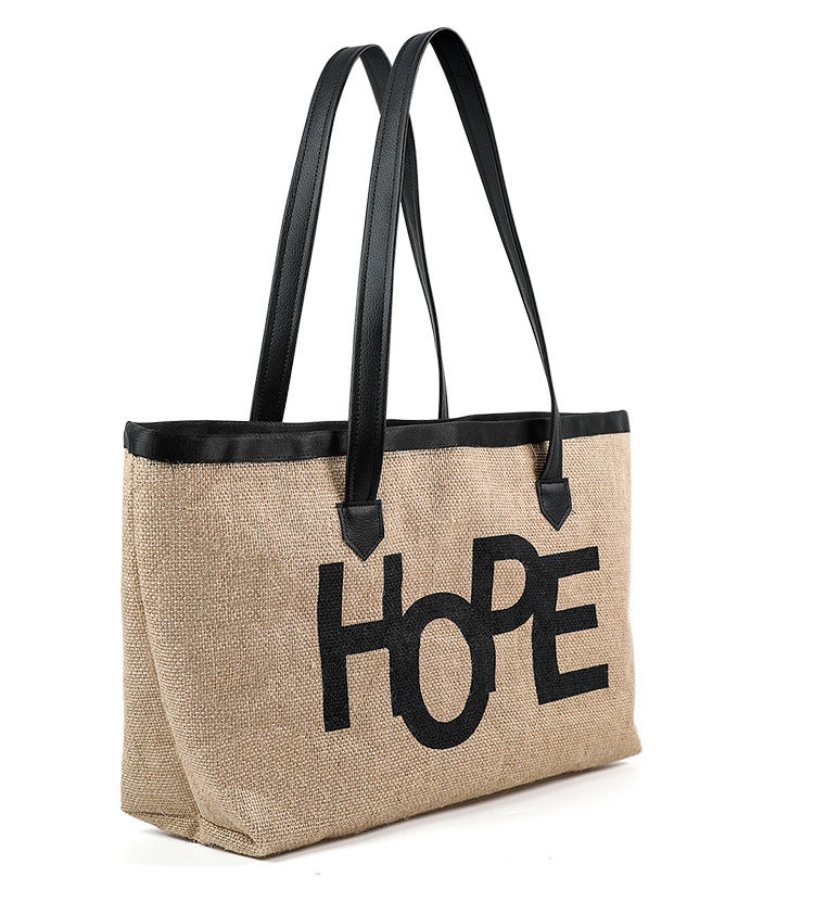 Burlap Hand Bags