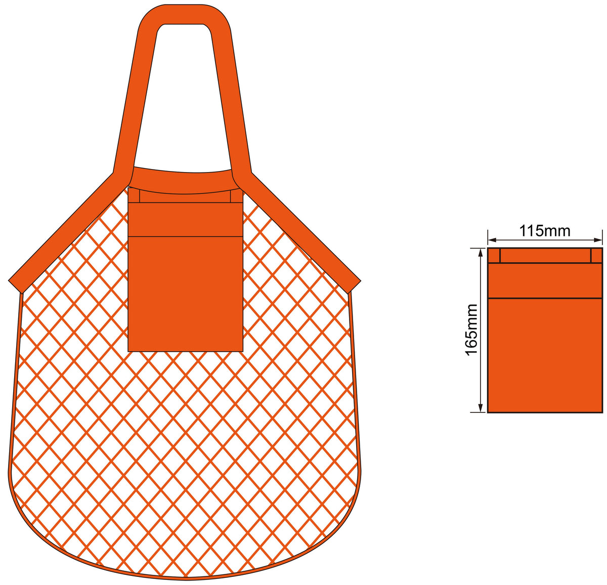 Colorful Cotton Market Tote Bag