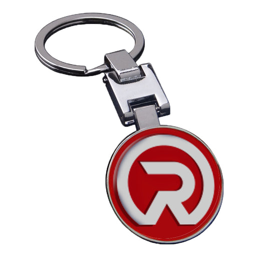 Custom R Letter Keychain