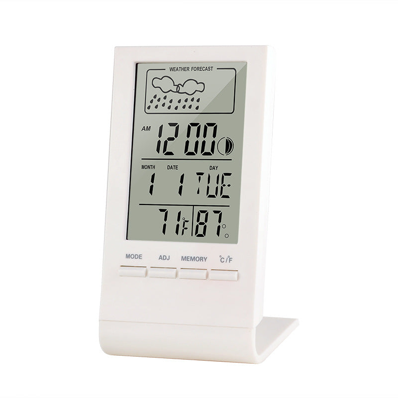 Digital Hygrometer Room Thermometer Alarm Clock