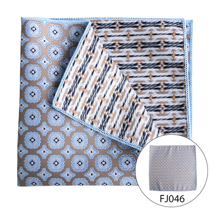 13x13" Pocket Squares for Men Mens Handkerchiefs for Wedding Business Banquet Suit Accessories