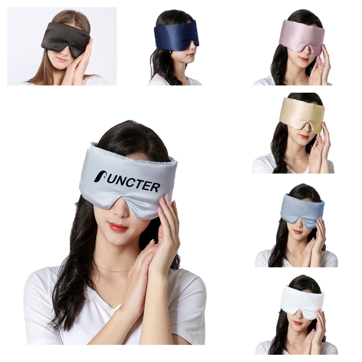 Silk Sleeping Velcro Eye Mask