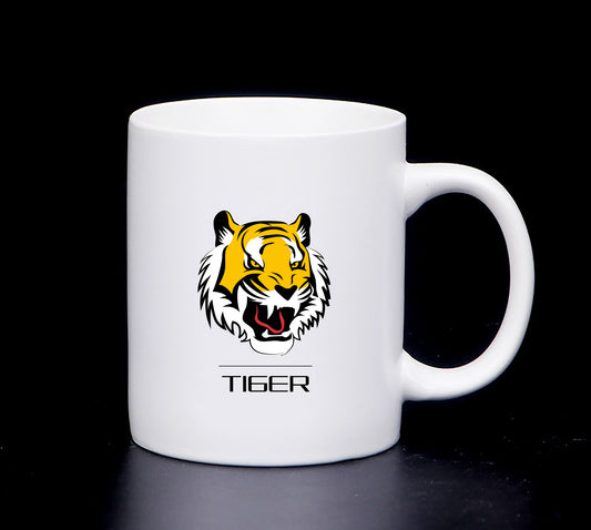 11 Oz. Frosted Matte Ceramic Mug Coffee Mug - Full color Heat Transfer