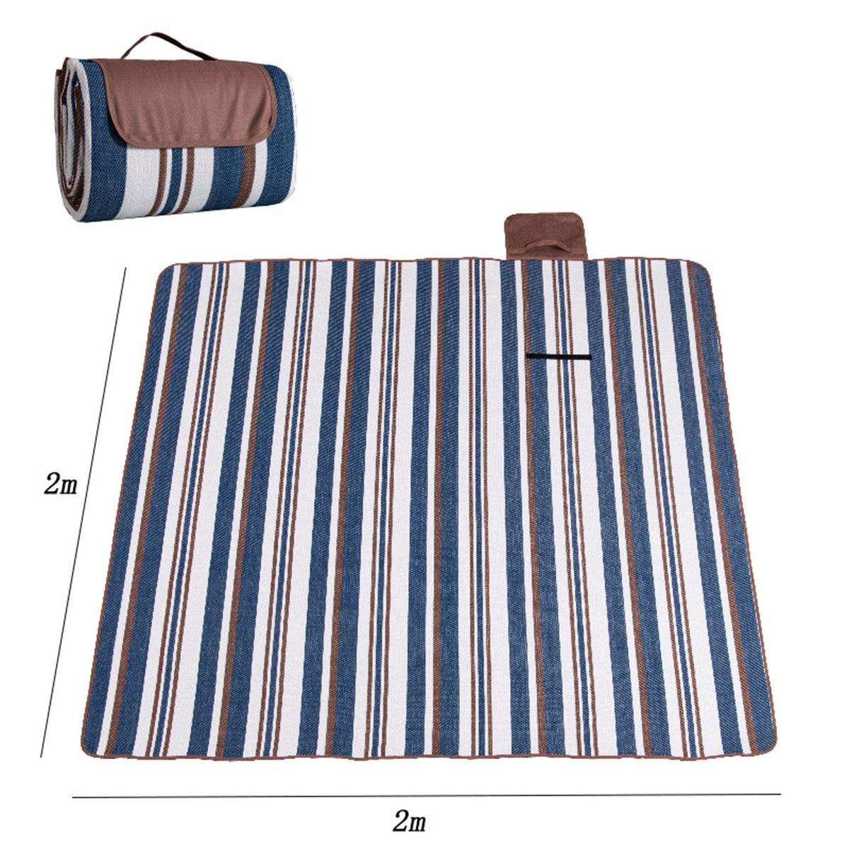 78 x 78" Picnic Blankets Water-Resistant Handy Mat