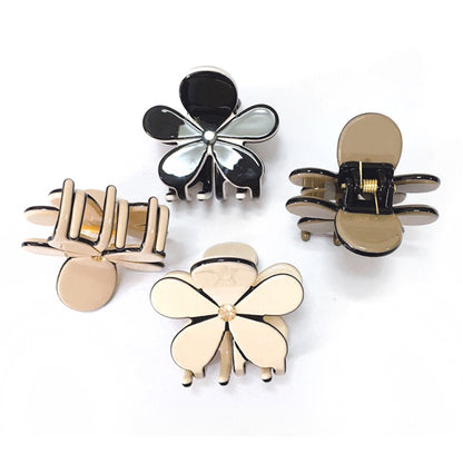 Mini Flower Hair Claw Clips