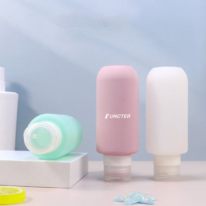 6.7OZ Silicone Travel Bottles for Toiletries, Leak-Proof Refillable Cosmetic Squeeze Bottles