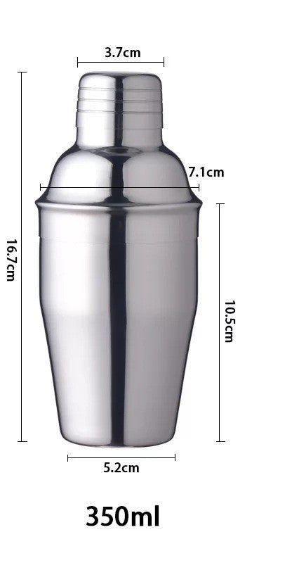 12oz Cocktail Shaker Professional Stainless Steel Bar Tools