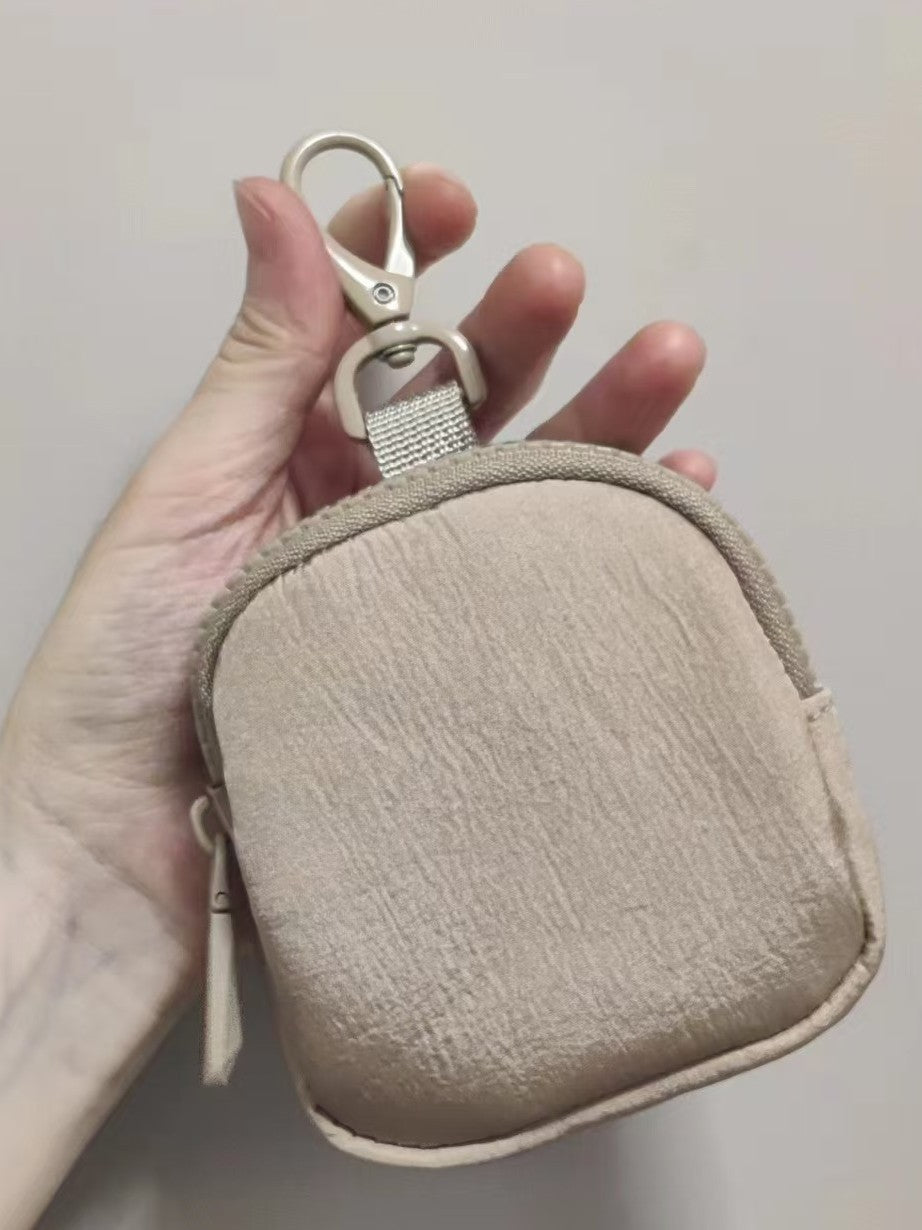 Portable Coin Purse Mini Change Wallet Zipper Organizer Bag For Small Items and Cosmetic