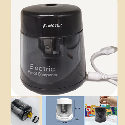Battery-Powered/Plug-in Electric Pencil Sharpener