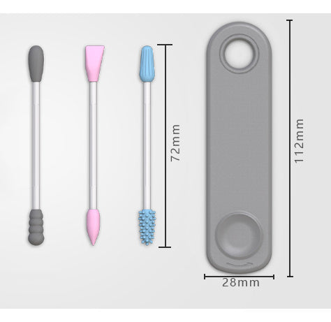 Reusable Silicone Swab