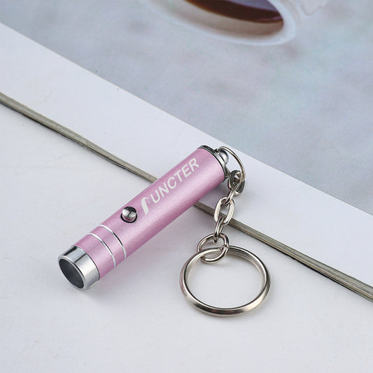 Purple Light UV Detector Mini LED Flashlight Keychain