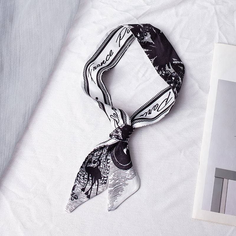 35" x 2" Full Custom Long Neckerchief Ribbon Scarf Hairband Handbag Wrap Scarf Neck Tie #22