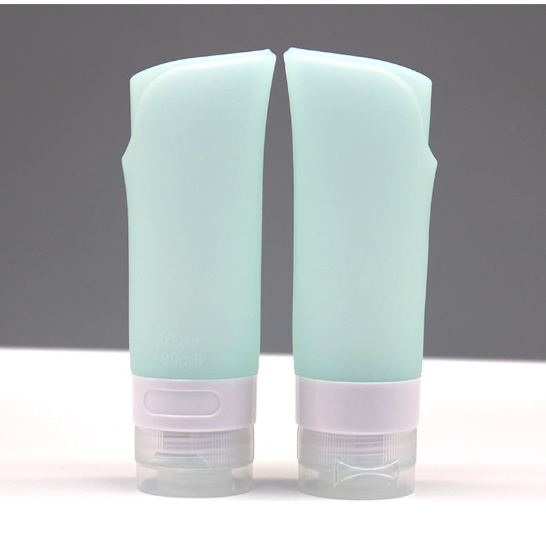 3 OZ Silicone Travel Cosmetics Split Bottles