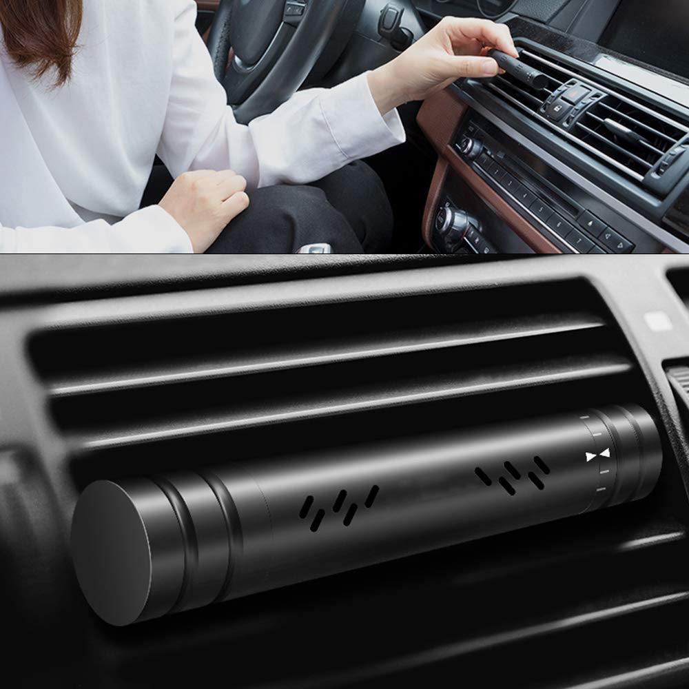 Mini Tube Shape Car Air Purifier Car Vent Air Freshener W/ The Fragrance Sticks