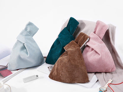 Corduroy Wrist Bag