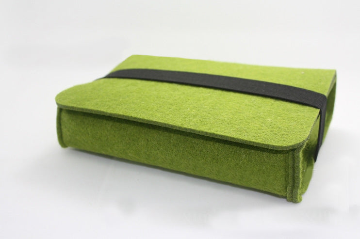 Mini Small Felt Purse Organizer Handbag Pocketbook Handle Bag