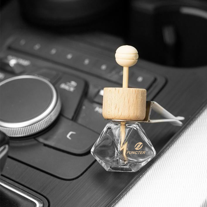 0.27 oz. Crystal Diamond Car Air Vent Perfume Bottle, Luxury Fragrance All The Way With