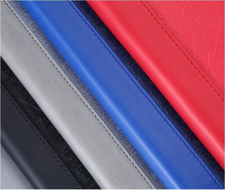 A5 PU Leather-Bound Business Notebook Writing Journal Executive Notebook Meeting Note