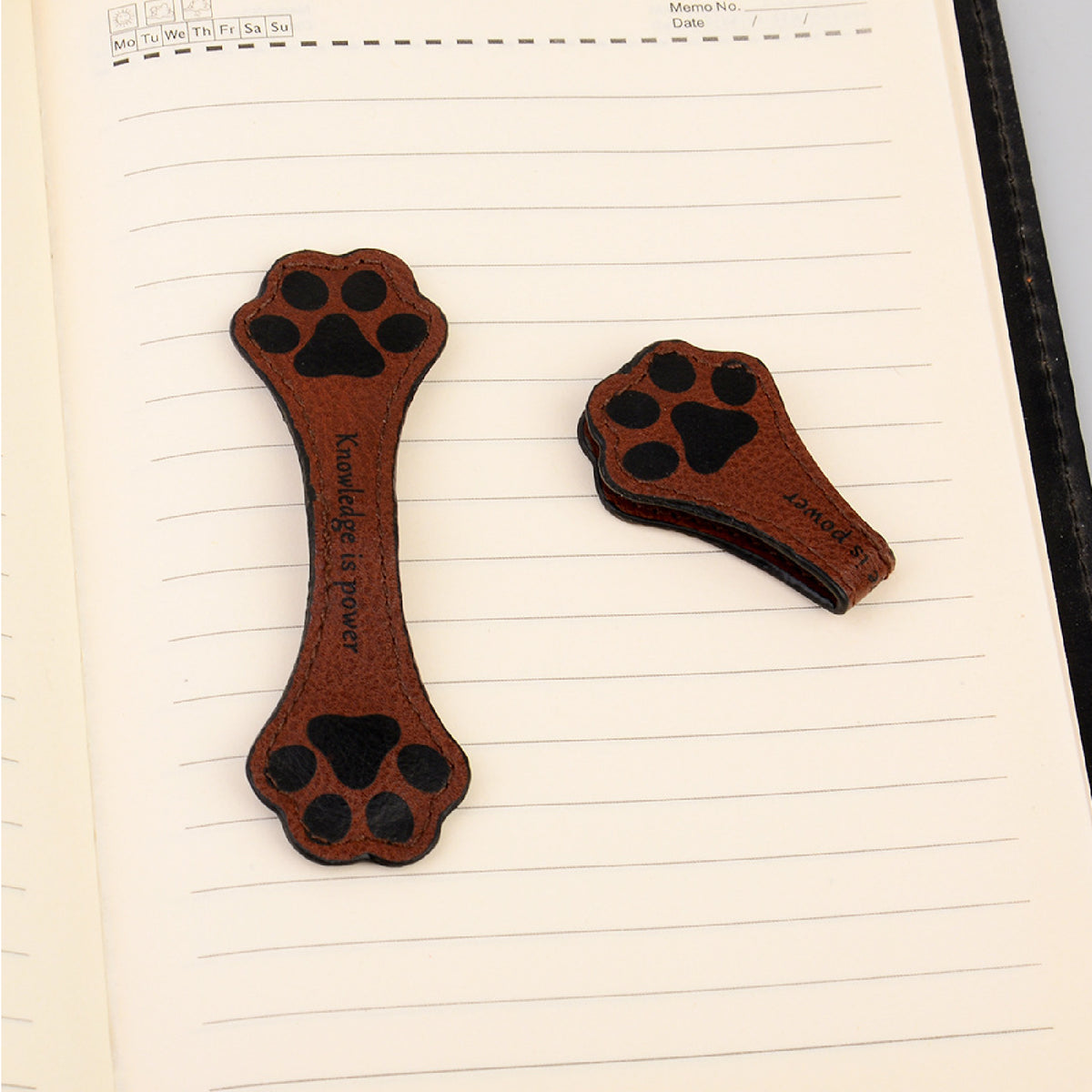 Dog Paw Magnetic Bookmark Cute Paws Book Page Clip for Teachers, Students, Book Lovers Reader